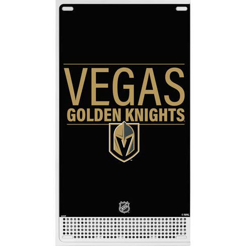 NHL Vegas Golden Knights Lineup Xbox Series S Console Skin