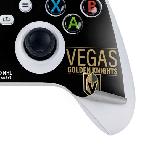 NHL Vegas Golden Knights Lineup Xbox Series S Controller Skin