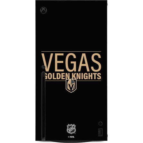 NHL Vegas Golden Knights Lineup Xbox Series X Console Skin