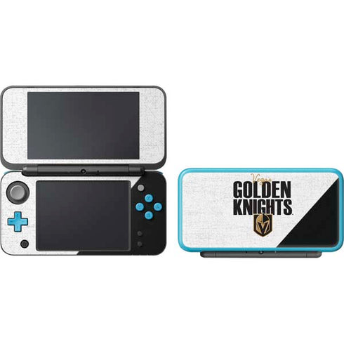NHL Vegas Golden Knights Script Nintendo 2DS XL (2017) Skin