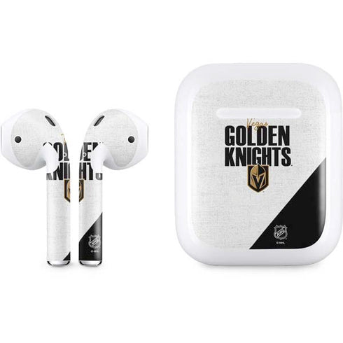 NHL Vegas Golden Knights Script Apple AirPods Skin