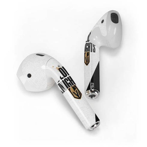NHL Vegas Golden Knights Script Apple AirPods Skin