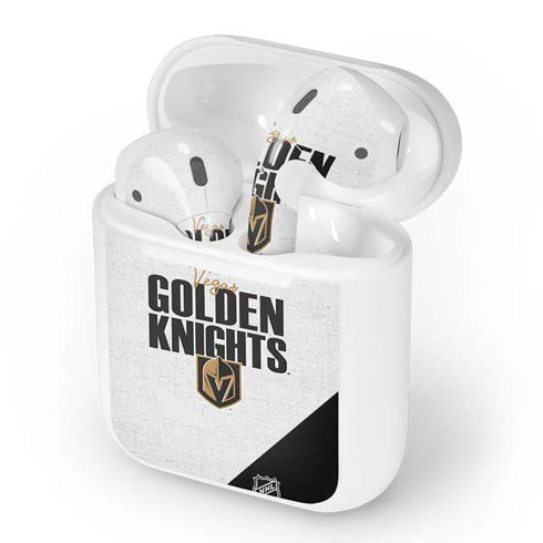 NHL Vegas Golden Knights Script Apple AirPods Skin