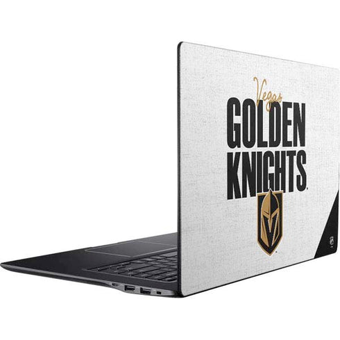 NHL Vegas Golden Knights Script Ativ Book 9 (15.6in 2014) Skin