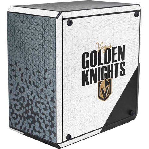 NHL Vegas Golden Knights Script Cooler Master MasterBox Q300L Mini Tower Skin