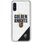 NHL Vegas Golden Knights Script Galaxy A10e Clear Case