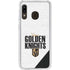 NHL Vegas Golden Knights Script Galaxy A20 Clear Case