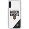 NHL Vegas Golden Knights Script Galaxy A50 Clear Case