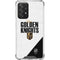 NHL Vegas Golden Knights Script Galaxy A52 5G Clear Case