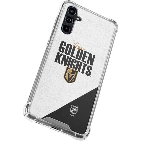 NHL Vegas Golden Knights Script Galaxy A54 5G Clear Case