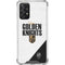 NHL Vegas Golden Knights Script Galaxy A72 5G Clear Case