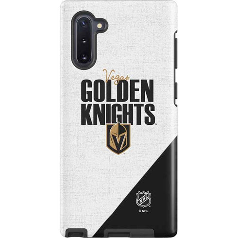NHL Vegas Golden Knights Script Galaxy Note 10 Pro Case