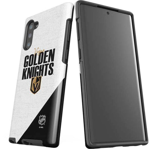NHL Vegas Golden Knights Script Galaxy Note 10 Pro Case
