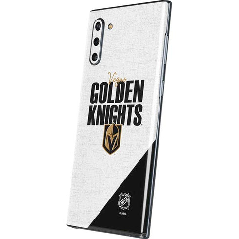 NHL Vegas Golden Knights Script Galaxy Note 10 Skin