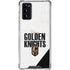 NHL Vegas Golden Knights Script Galaxy Note20 5G Clear Case