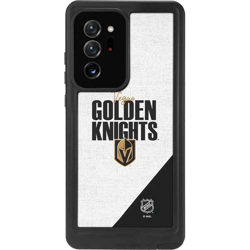 NHL Vegas Golden Knights Script Galaxy Note20 Ultra 5G Waterproof Case