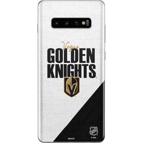 NHL Vegas Golden Knights Script Galaxy S10 Plus Skin