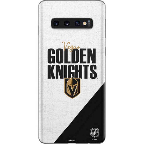 NHL Vegas Golden Knights Script Galaxy S10 Skin