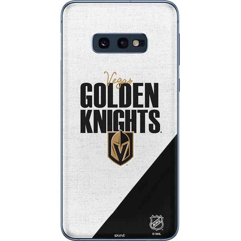 NHL Vegas Golden Knights Script Galaxy S10e Skin