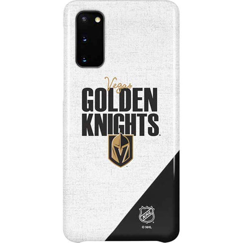 NHL Vegas Golden Knights Script Galaxy S20 Lite Case