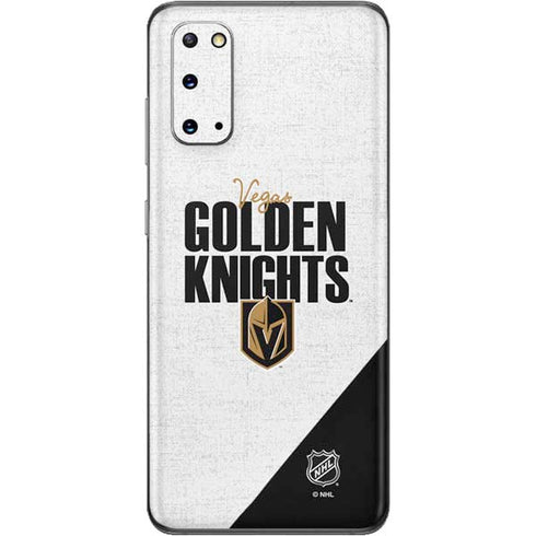 NHL Vegas Golden Knights Script Galaxy S20 Skin