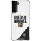 NHL Vegas Golden Knights Script Galaxy S21 FE Clear Case
