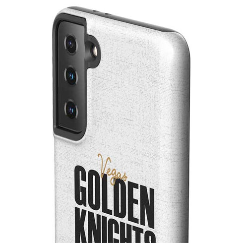 NHL Vegas Golden Knights Script Galaxy S21 Plus 5G Pro Case