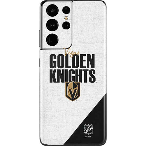 NHL Vegas Golden Knights Script Galaxy S21 Ultra 5G Skin