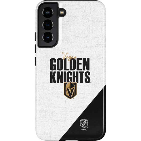 NHL Vegas Golden Knights Script Galaxy S22 Plus Pro Case