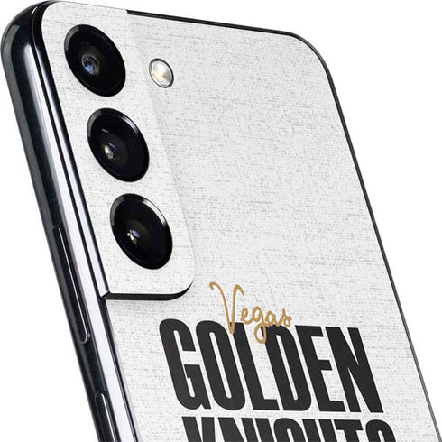 NHL Vegas Golden Knights Script Galaxy S22 Plus Skin