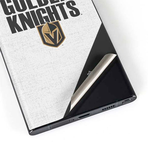 NHL Vegas Golden Knights Script Galaxy S22 Ultra Skin