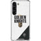 NHL Vegas Golden Knights Script Galaxy S23 Clear Case
