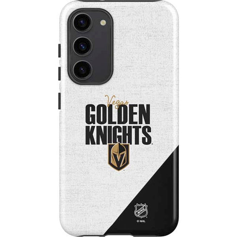 NHL Vegas Golden Knights Script Galaxy S23 Plus Pro Case