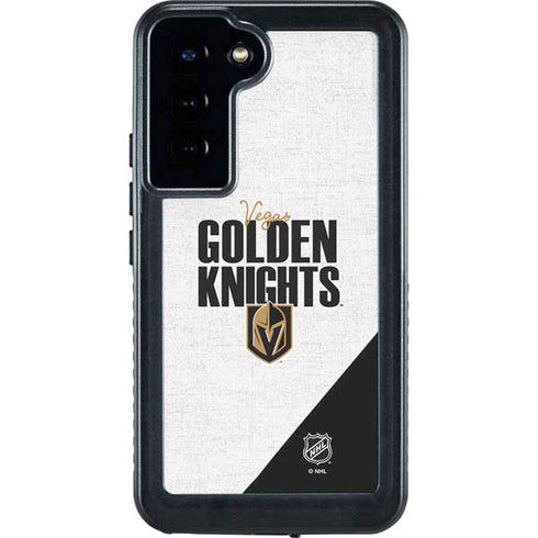 NHL Vegas Golden Knights Script Galaxy S23 Plus Waterproof Case