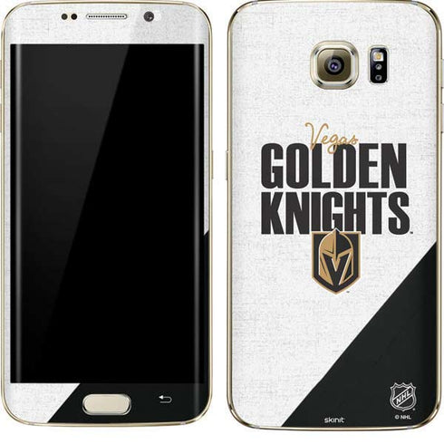 NHL Vegas Golden Knights Script Galaxy S7 Edge Skin