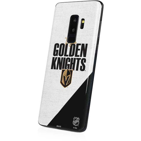 NHL Vegas Golden Knights Script Galaxy S9 Plus Skin