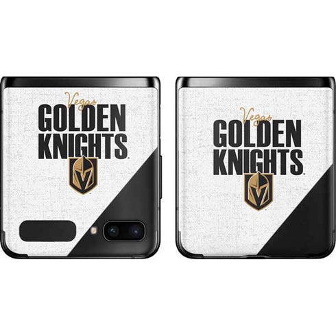 NHL Vegas Golden Knights Script Galaxy Z Flip Skin