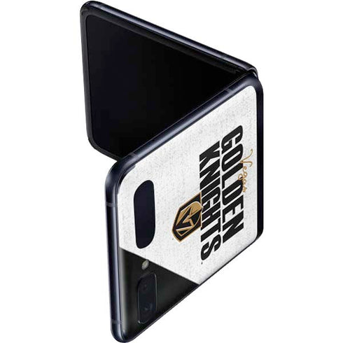 NHL Vegas Golden Knights Script Galaxy Z Flip Skin