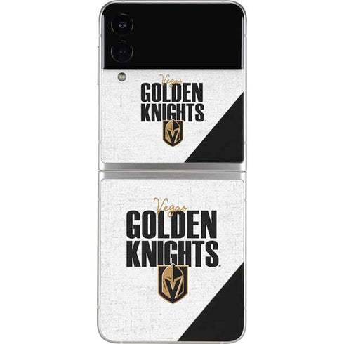 NHL Vegas Golden Knights Script Galaxy Z Flip3 5G Skin