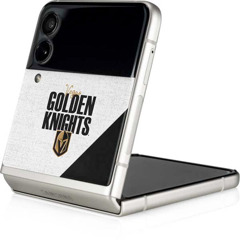 NHL Vegas Golden Knights Script Galaxy Z Flip3 5G Skin