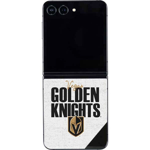 NHL Vegas Golden Knights Script Galaxy Z Flip5 5G Skin