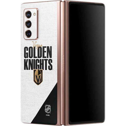 NHL Vegas Golden Knights Script Galaxy Z Fold2 5G Skin