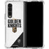 NHL Vegas Golden Knights Script Galaxy Z Fold4 5G Clear Case
