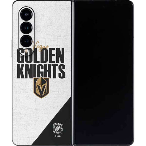 NHL Vegas Golden Knights Script Galaxy Z Fold4 5G Skin