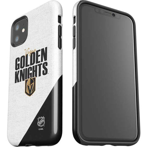 NHL Vegas Golden Knights Script iPhone 11 Impact Case