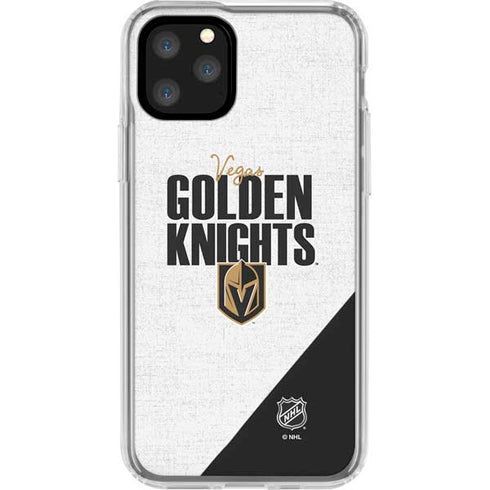 NHL Vegas Golden Knights Script iPhone 11 Pro Clear Case