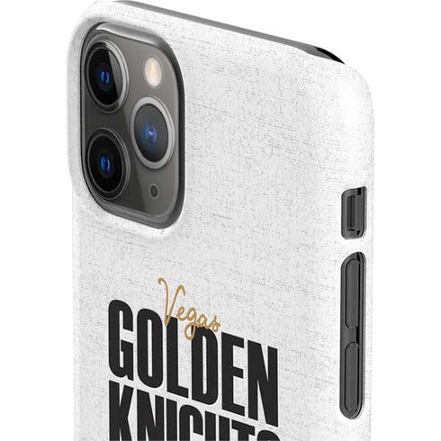 NHL Vegas Golden Knights Script iPhone 11 Pro Lite Case