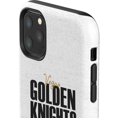 NHL Vegas Golden Knights Script iPhone 11 Pro Max Impact Case