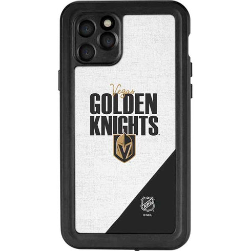 NHL Vegas Golden Knights Script iPhone 11 Pro Waterproof Case