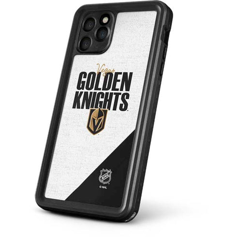 NHL Vegas Golden Knights Script iPhone 11 Pro Waterproof Case